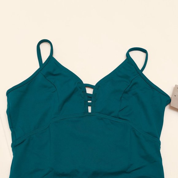 NWT So Dance Adult Women Leotard Trop Green S L XL - Picture 3 of 5